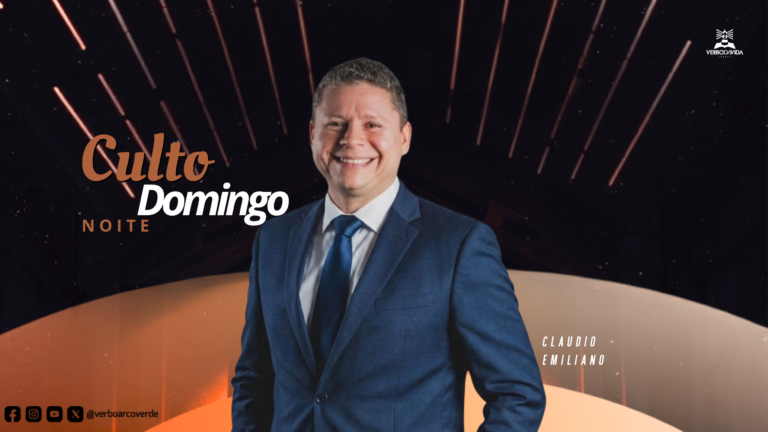 A Alegria do Senhor | Claudio Emiliano | Culto Domingo Noite | 30.08.2026
