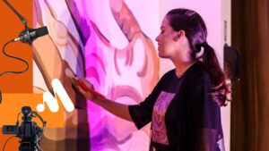 jovem artista