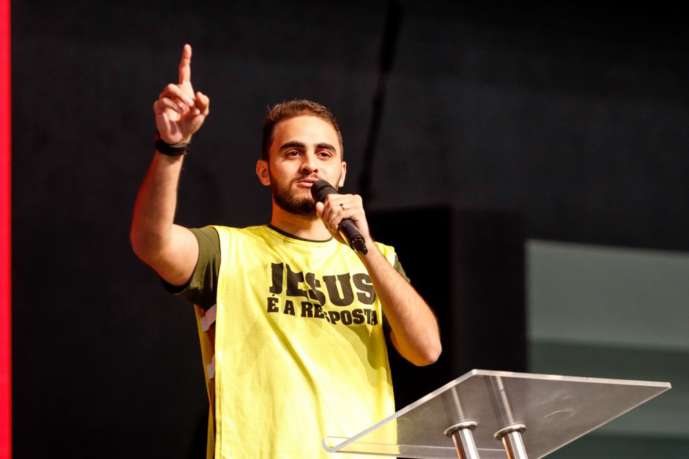 João Gabriel, líder dos Jovens Verbo da Vida