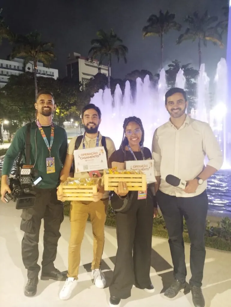 "Serenata de Amor" uniu e concretizou sonho de casal da Sede