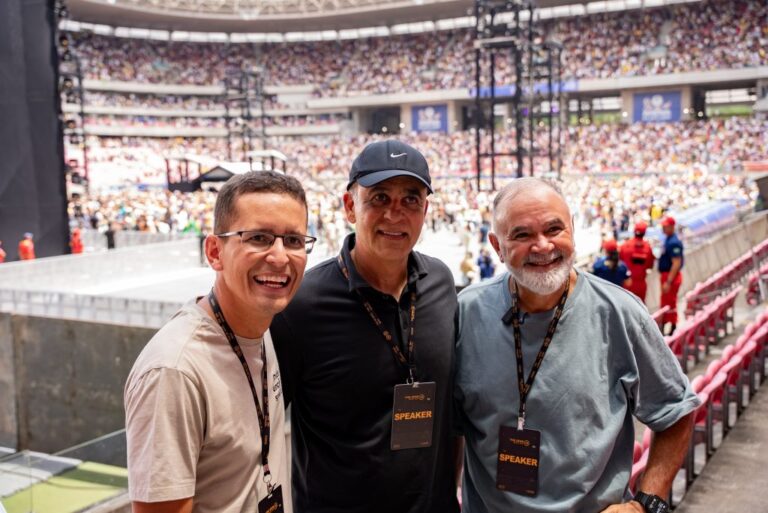 The Send contou com voluntários e intercessores do Verbo da Vida