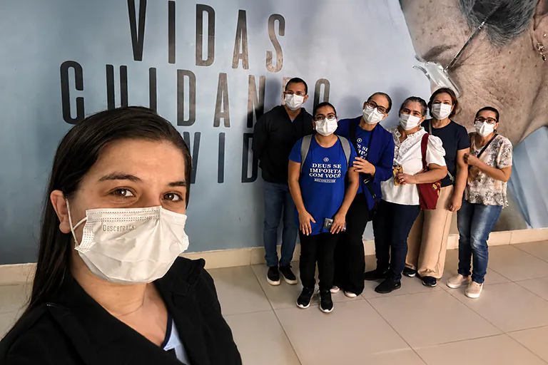 Projeto Ressurreição levou evangelismo e doações ao Hospital da FAP