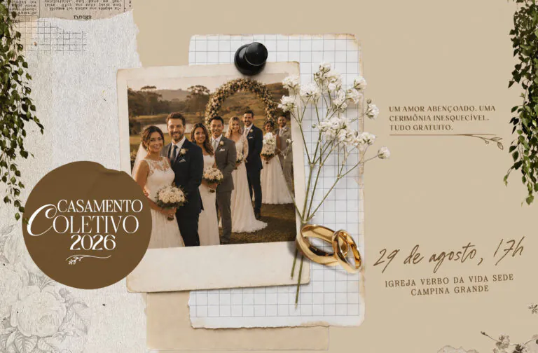 Casamento Coletivo está com inscrições abertas. Saiba mais!