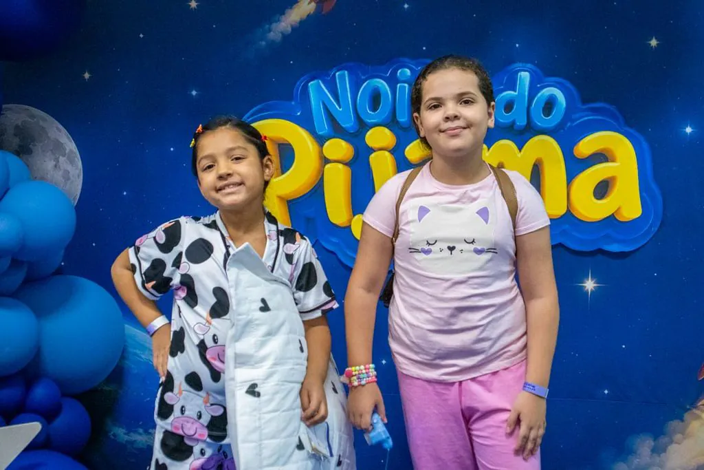 Noite do Pijama reuniu 130 crianças na Verbo da Vida Sede