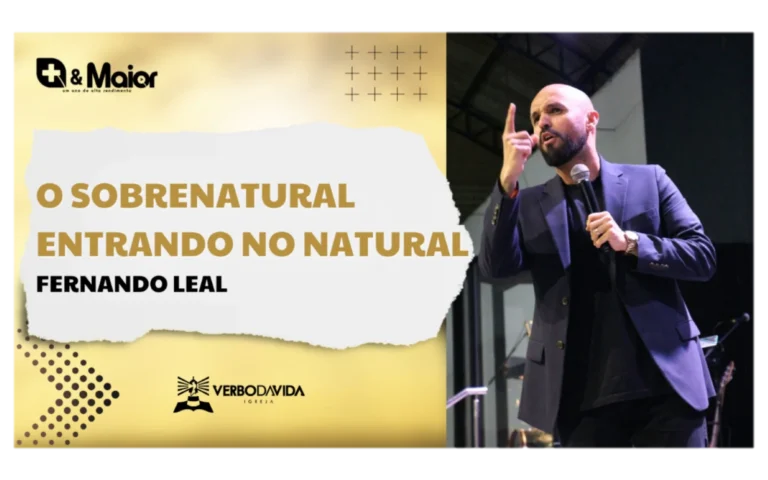 O Sobrenatural Entrando no Natural
